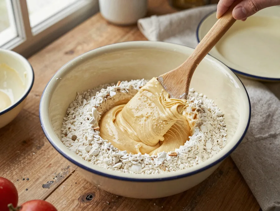 Amerikai palacsinta magyarul: puha, vastag pancake reggelire elkészítése, 3. lépés