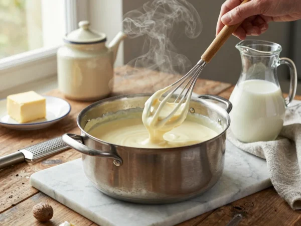 Besamel szósz recept pontos arányokkal, csomómentesen