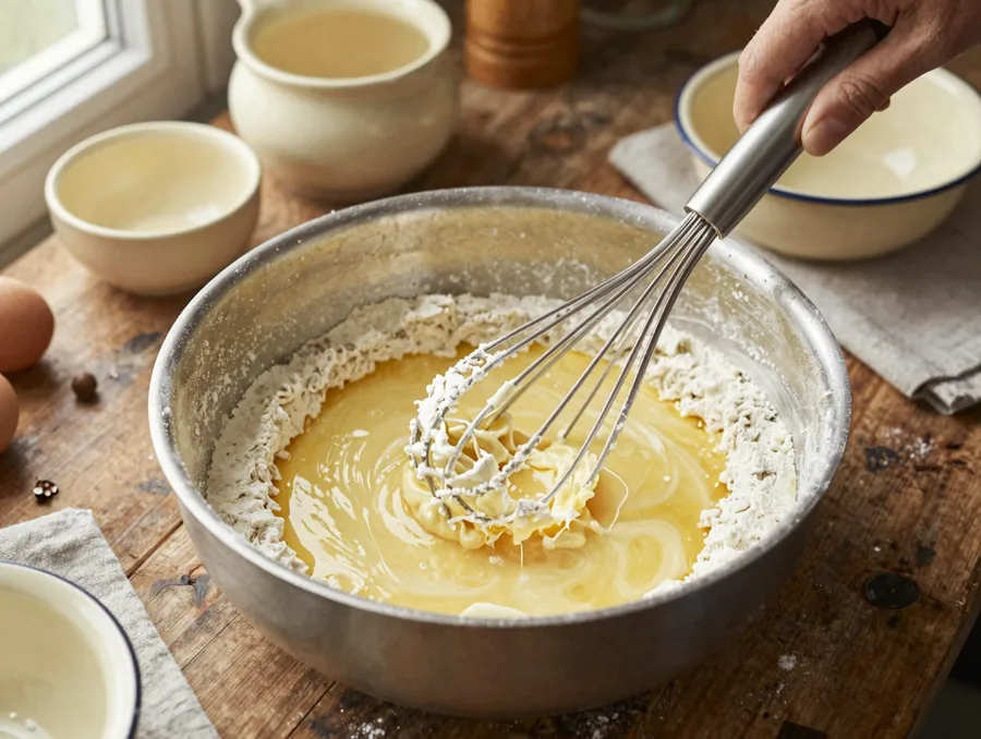 Besamel szósz recept pontos arányokkal, csomómentesen elkészítése, 3. lépés