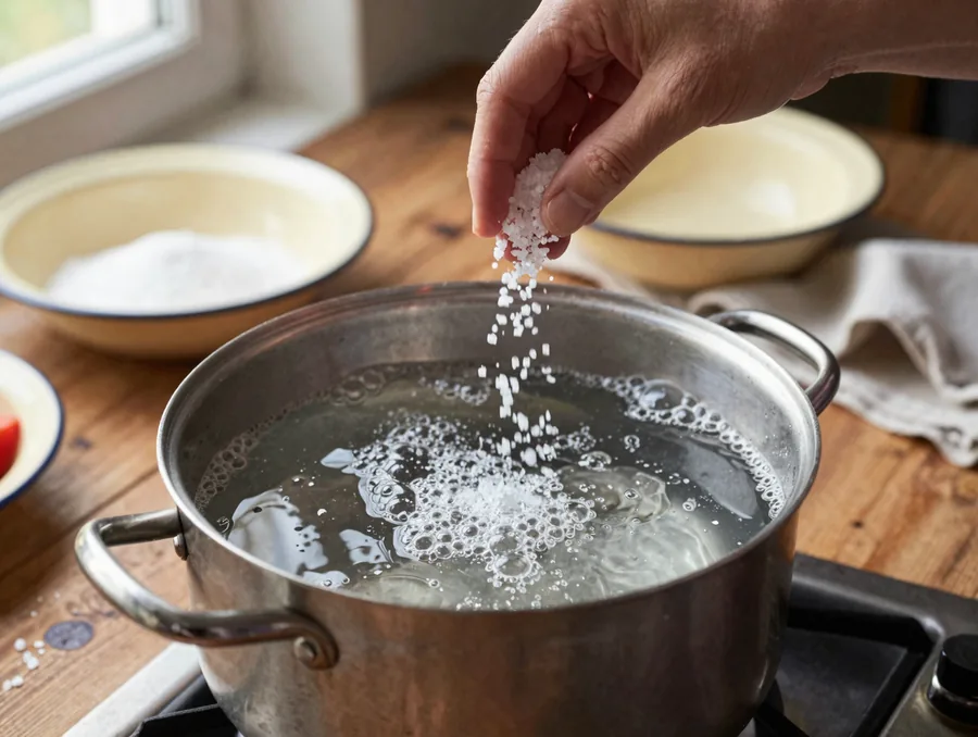 Carbonara eredetiben és tejszínesen, összement szósz nélkül elkészítése, 1. lépés