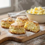 Krumplis pogácsa, a legpuhább recept maradék burgonyából – tálalva, házias elkészítésben