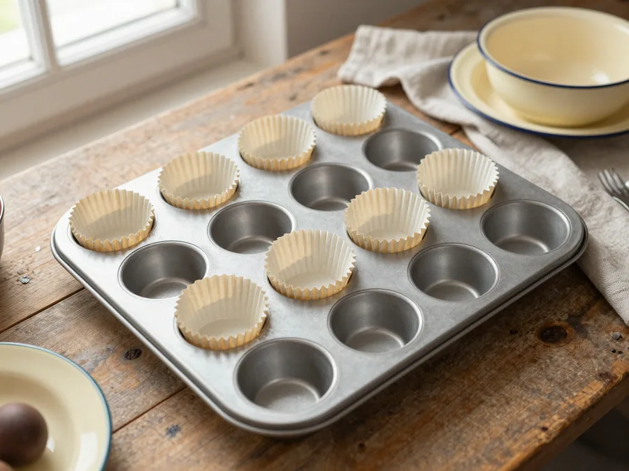 Muffin alaprecept: egy tészta, tízféle változat elkészítése, 1. lépés
