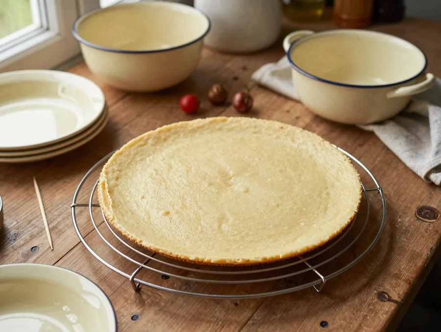 Répatorta mascarpone krémmel, puha és nem tömény elkészítése, 7. lépés