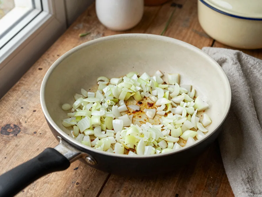 Stroganoff csirkemell savanyú uborkás, tejfölös mártásban elkészítése, 4. lépés