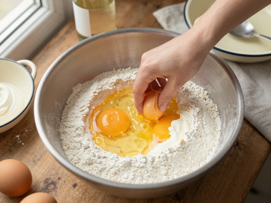 Tepertős pogácsa recept a régi vidéki konyhákból elkészítése, 4. lépés