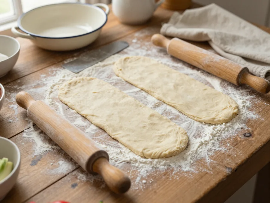 Tepertős pogácsa recept a régi vidéki konyhákból elkészítése, 7. lépés