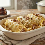 Töltött káposzta recept – ahogy a nagymamák készítették – tálalva, házias elkészítésben