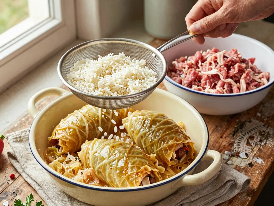 Töltött káposzta recept – ahogy a nagymamák készítették elkészítése, 1. lépés