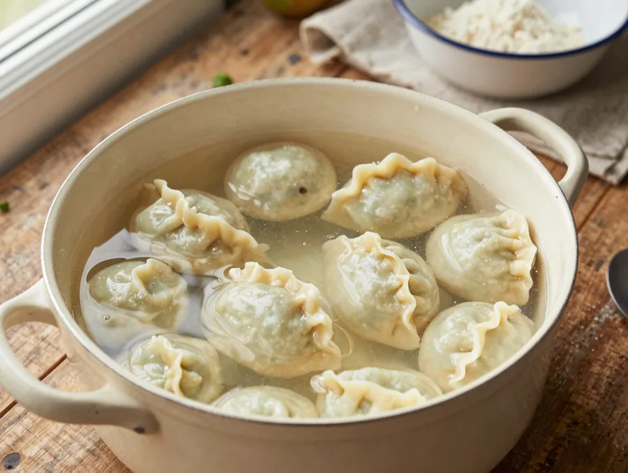 Túrógombóc grízzel, hogy főzés közben ne essen szét elkészítése, 7. lépés
